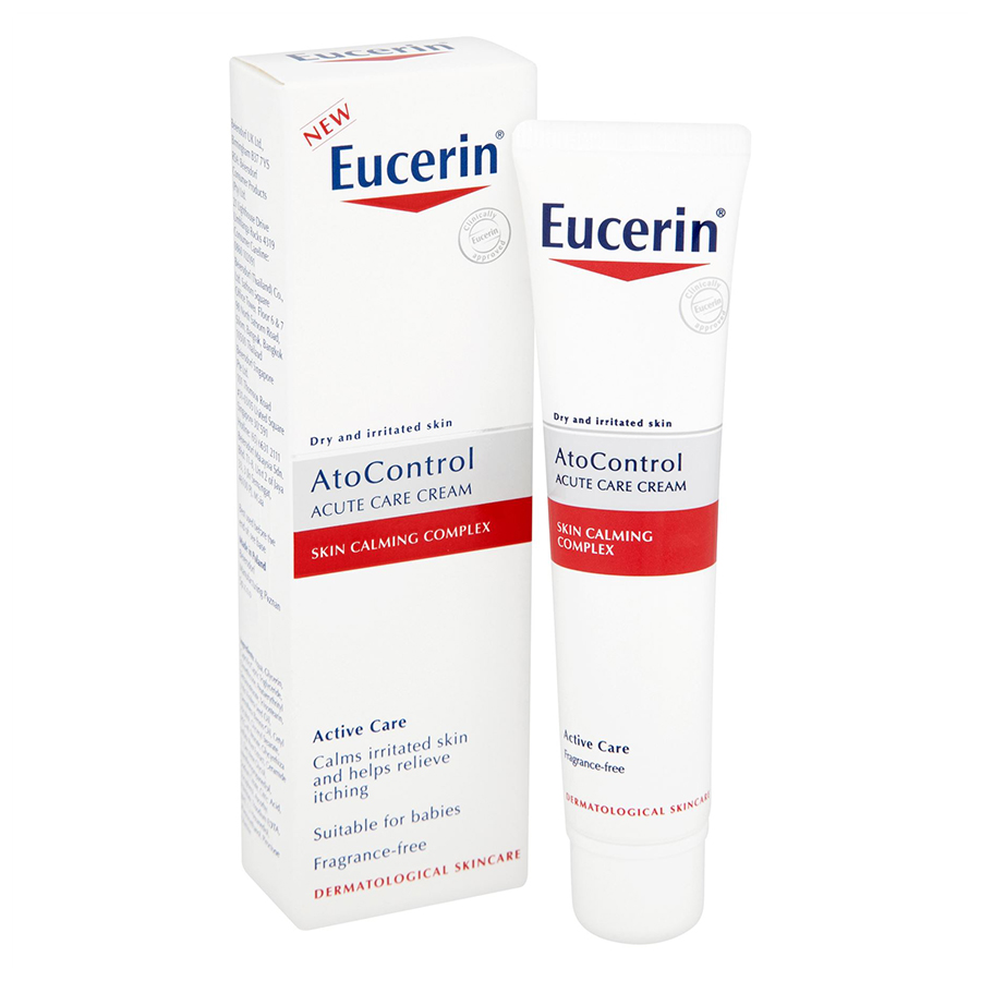 Kem Dưỡng Da, Giảm Kích Ứng Eucerin Atocontrol Acute Care Cream
