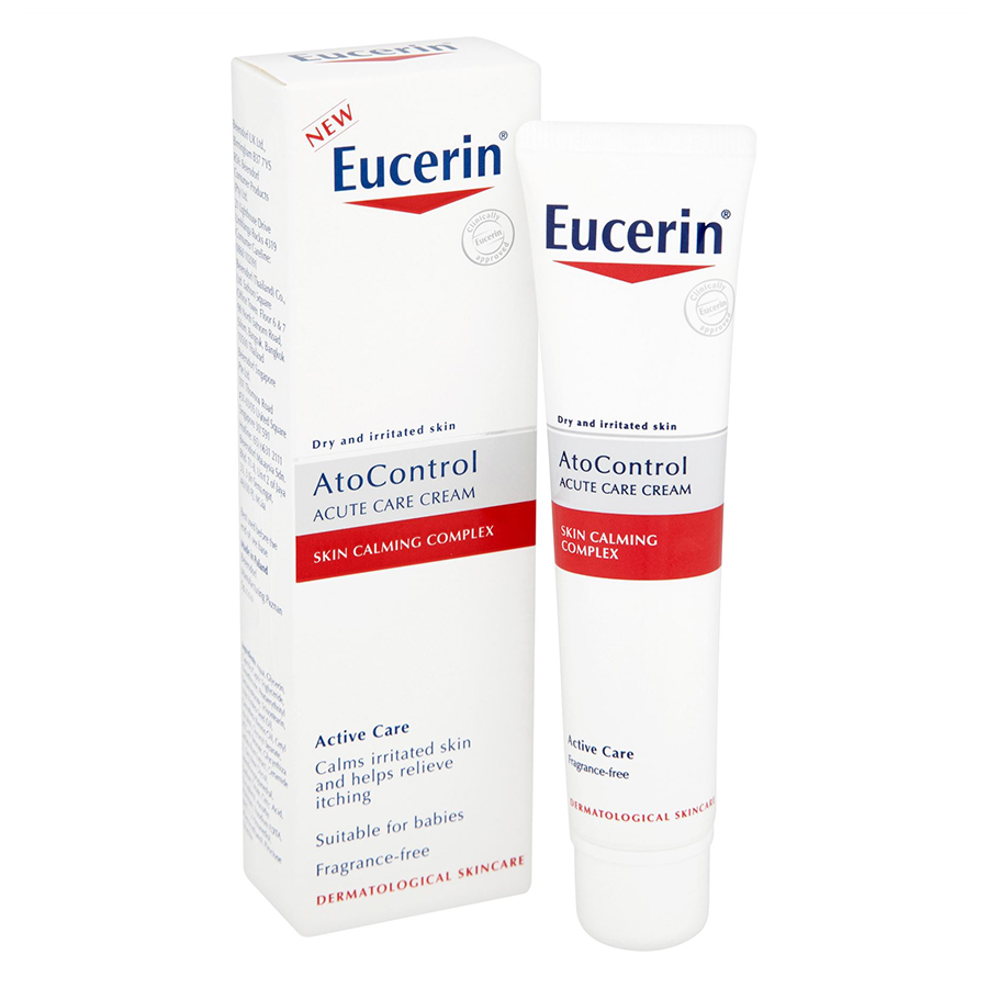 Kem Dưỡng Da, Giảm Kích Ứng Eucerin Atocontrol Acute Care Cream (40ml)