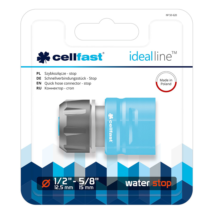 Cút Nối Nhanh Stop Cellfast Ideal Line Plus 50-620 1/2"