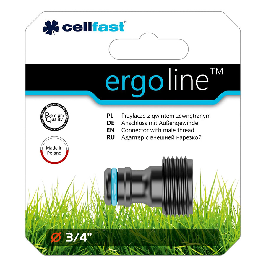 Cút Nối Ren Ngoài Cellfast Ergo 53-235 3/4"
