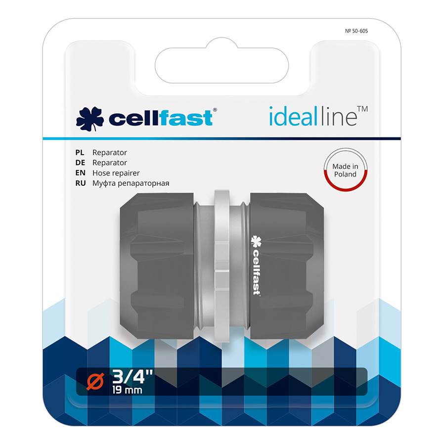 Nối Măng Sông Ống Cellfast Ideal Line Plus 50-605 3/4"