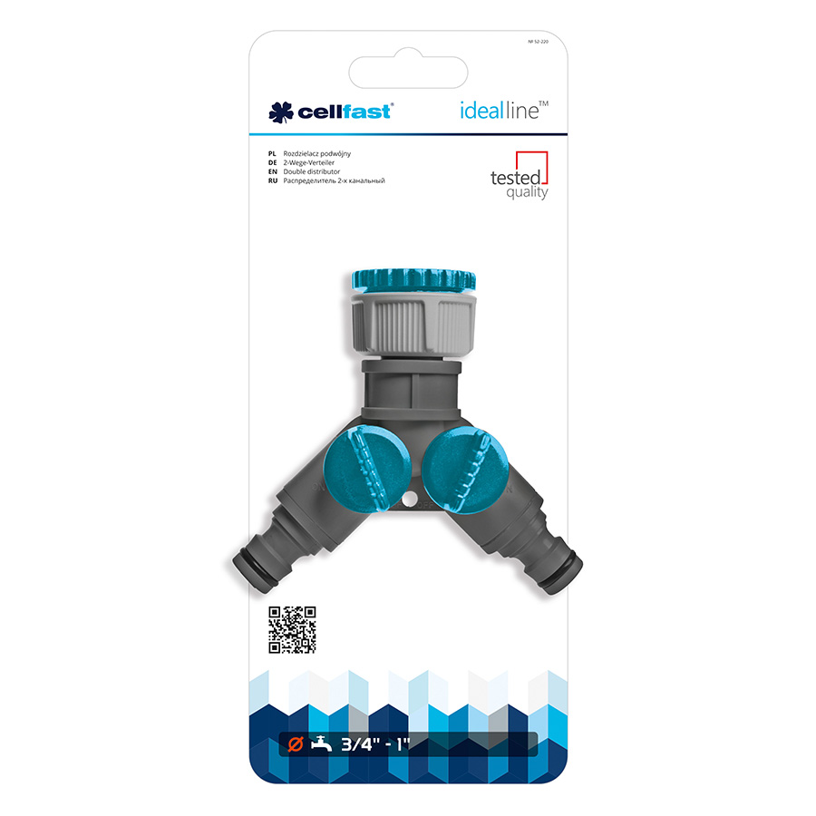 Chia 2 Dòng Cellfast Ideal Line Plus 52-220N
