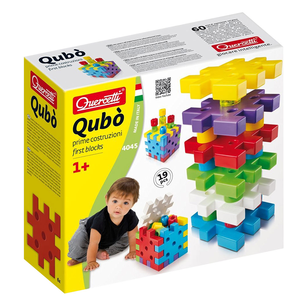 Đồ chơi xếp hình Quercetti Qubo 4045