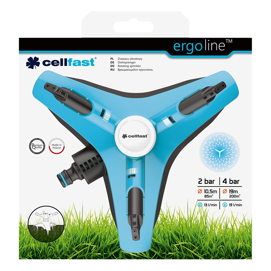 Béc tưới xoay TT Ergo Cellfast 53-460