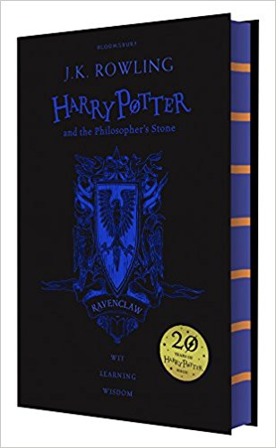 Harry Potter Part 1: Harry Potter And The Philosopher's Stone (Hardback) Ravenclaw Edition (Harry Potter và hòn đá phù thủy) (English Book)