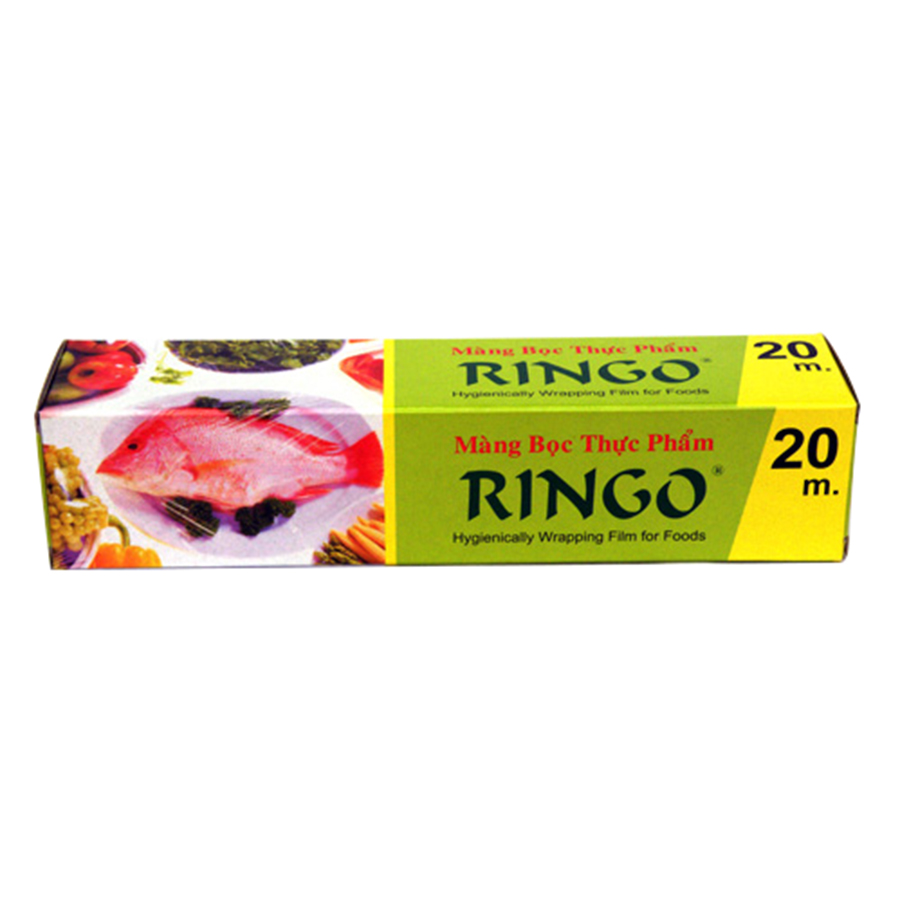 Bộ 3 Màng Bọc Thực Phẩm PVC Ringo MW20 (20cm x 20m)