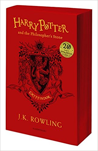 Harry Potter Part 1: Harry Potter And The Philosopher's Stone (Paperback) Gryffindor Edition (Harry Potter và Hòn đá phù thủy) (English Book)