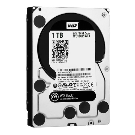 Ổ Cứng HDD WD Black™ 1TB/64MB/7200rpm/3.5 - WD1003FZEX - Hàng chính hãng