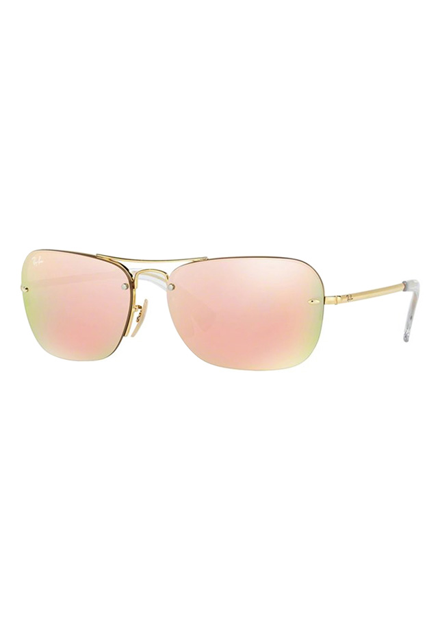 Kính Mát Unisex Rayban RB 3541 001/2Y (61/13/140) - Hồng