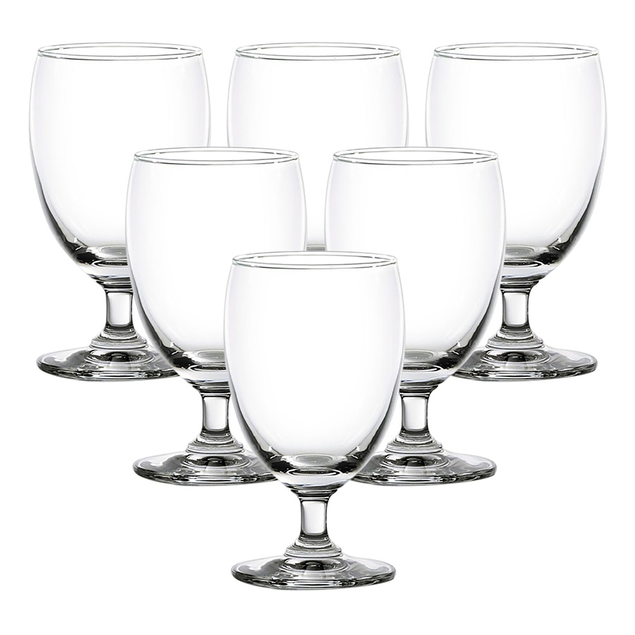 Bộ 6 Ly Rượu Ocean Classic Goblet 1501G12 (350ml)