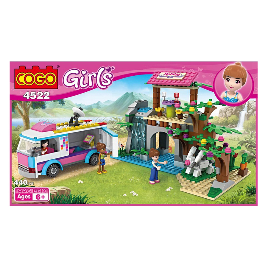 Bộ Xếp Hình Trạm Thông Tin COGO 4522