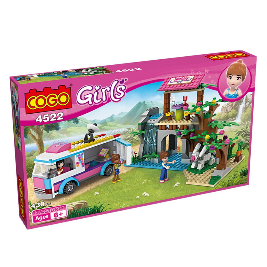 Bộ Xếp Hình Trạm Thông Tin COGO 4522