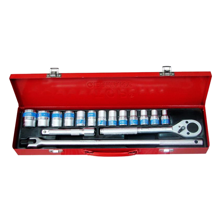 Bộ Tuýp 17 Món Đức Hệ Mét TOP KW-S417B-1