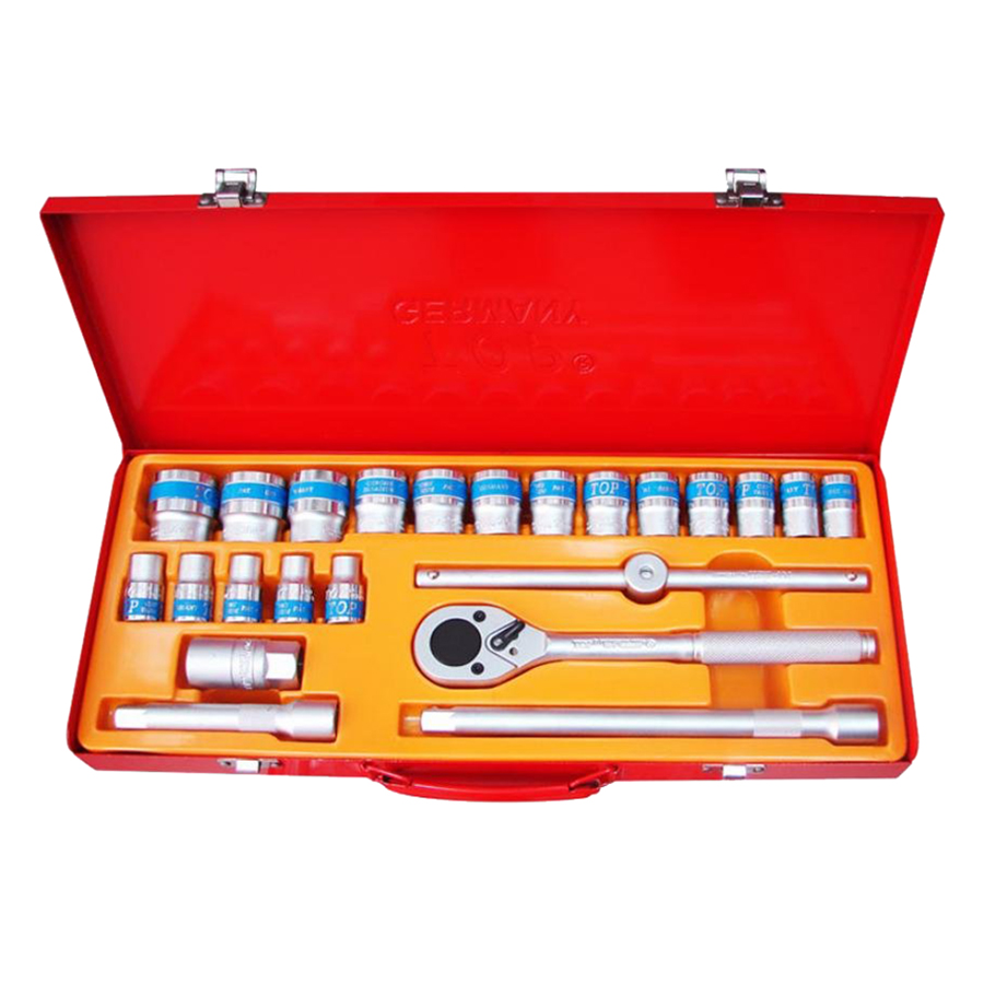 Bộ Tuýp 23 Món Đức Hệ Mét TOP KW-S424D-2