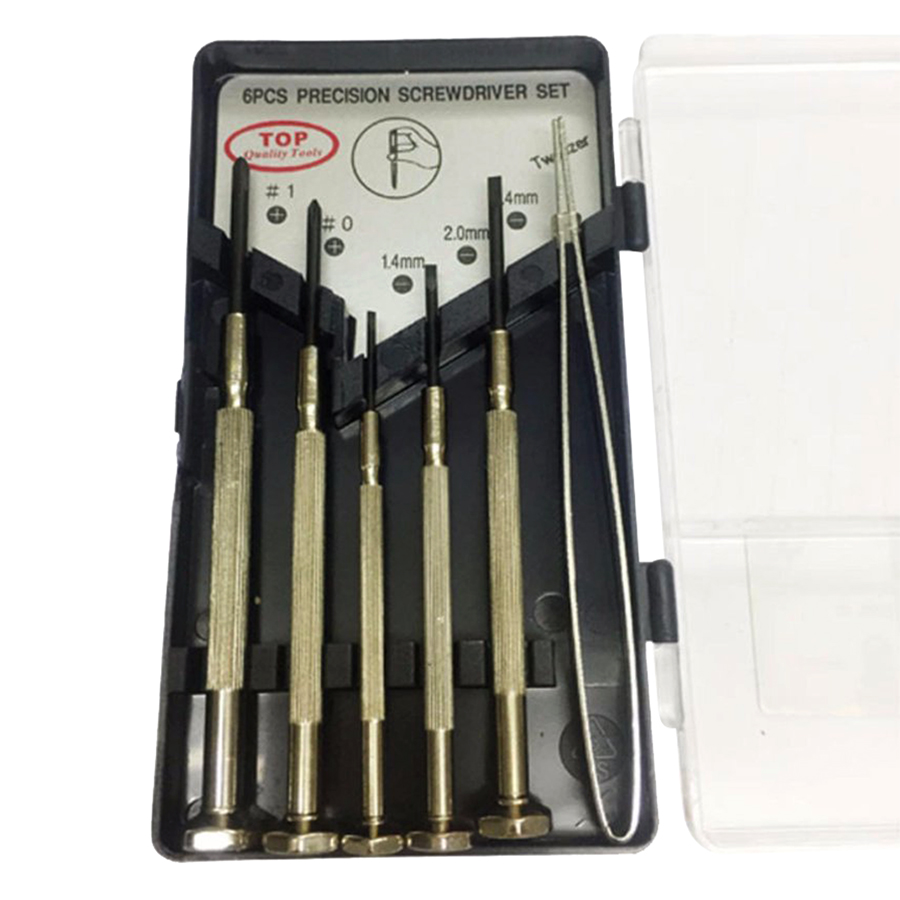 Bộ Tua Vít Có Nhíp Sửa Đồng Hồ, Laptop TOP TPD-30007