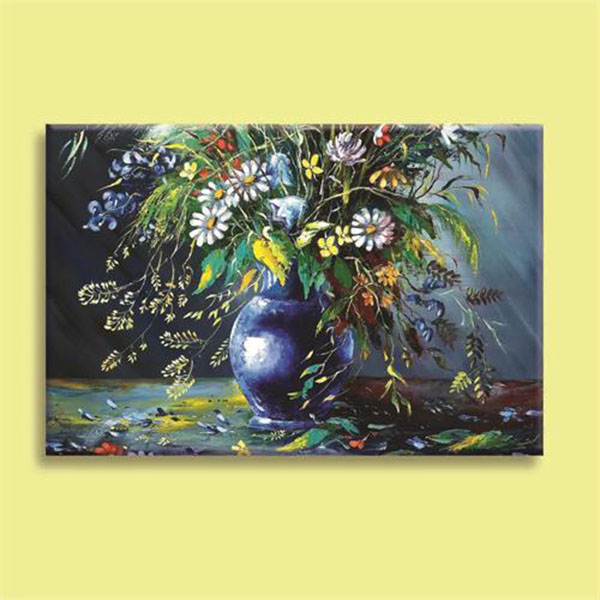 Tranh Canvas Vicdecor TCV0034 Bình Hoa Nghệ Thuật 1