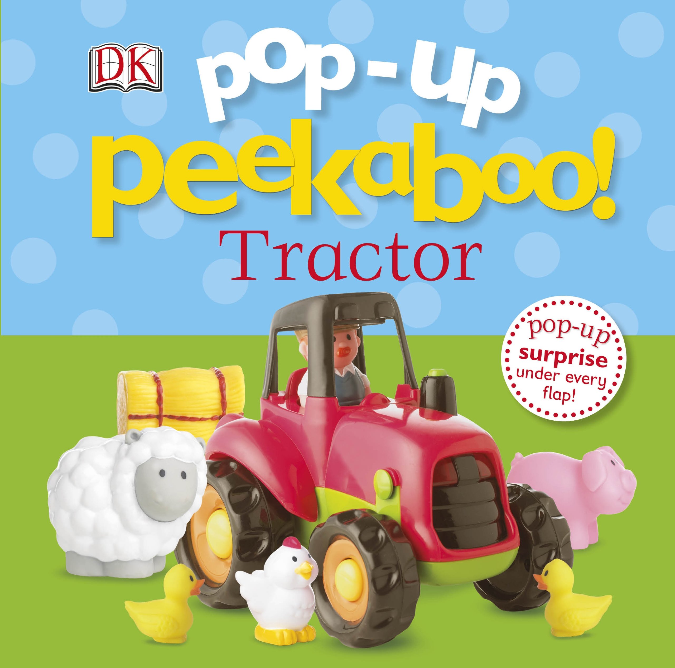 Pop-up Peekaboo Tractor