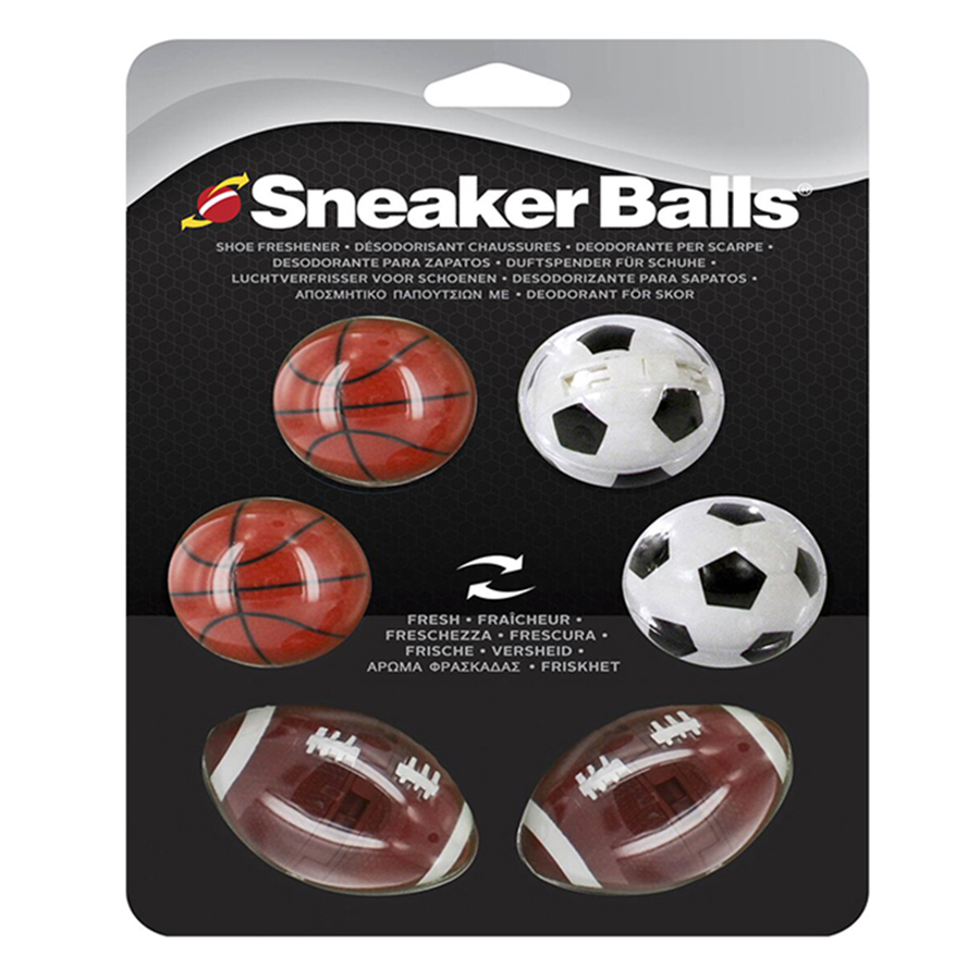 Bóng Khử Mùi Giày, Túi Xách Sneaker Balls Mỹ Sport 20-220 (6 Bóng)