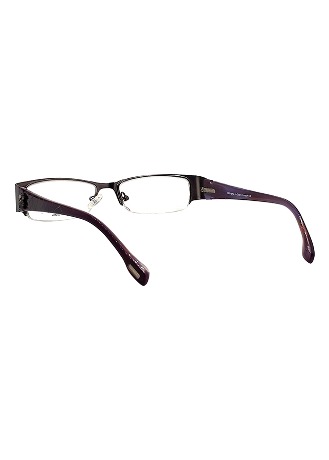 Gọng Kính Unisex Storm ST 0134 20 - Đen Tím Phối Bạc