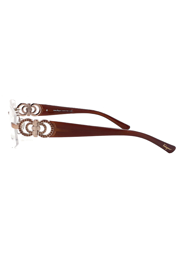 Gọng Kính Nữ Salvatore Ferragamo 1847-b 547 - Nâu