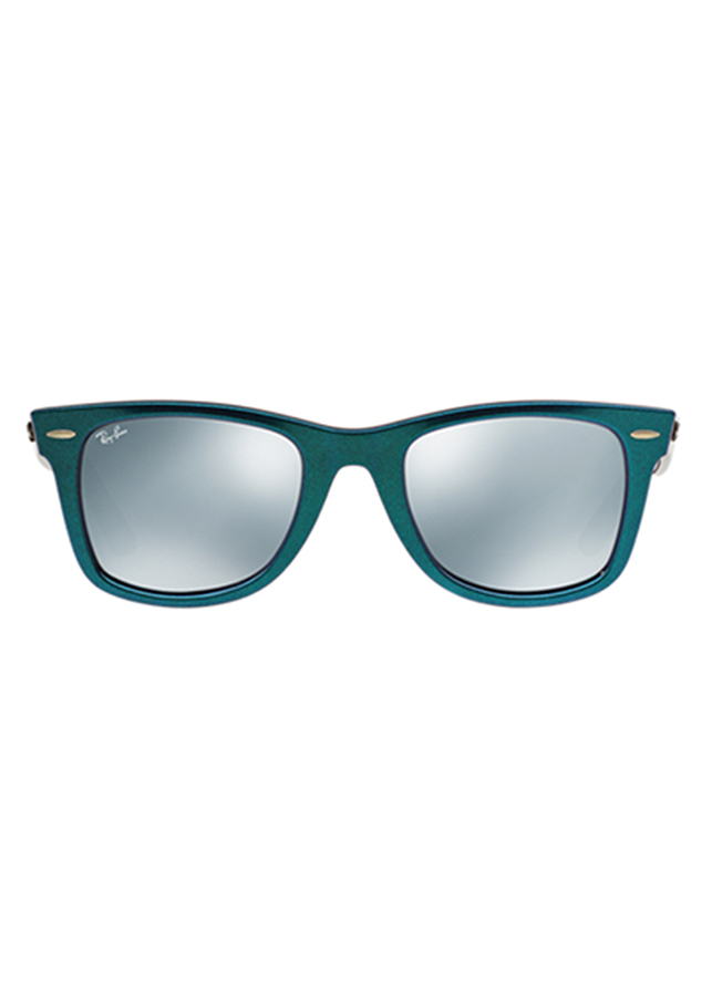 Kính Mát Unisex Rayban RB 2140F 6113/30 (54/17/138) - Xanh Xám Khói