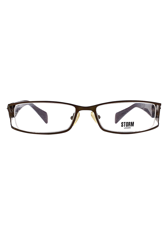 Gọng Kính Unisex Storm ST 0149 10 - Nâu Đỏ Phối Đồng