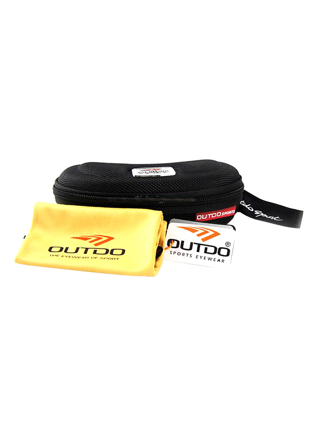Kính Mát Unisex Outdo GT60001 C025 (55/20/143) - Đỏ Cam