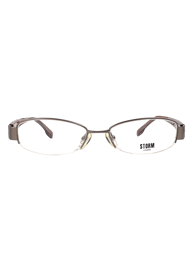 Gọng Kính Unisex Storm ST 0127 28 (52/17/135) - Nâu Đậm