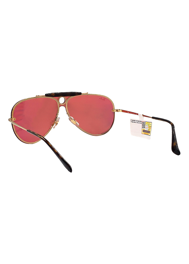 Kính Mát Unisex Rayban RB 3581N 001/E4 (140/2N) - Hồng Cam