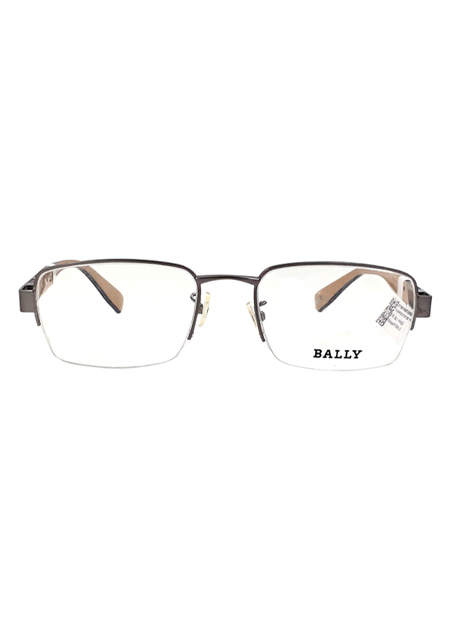 Gọng Kính Unisex Bally BY 3026A 10 (57/21/140) - Đen Phối Bạc