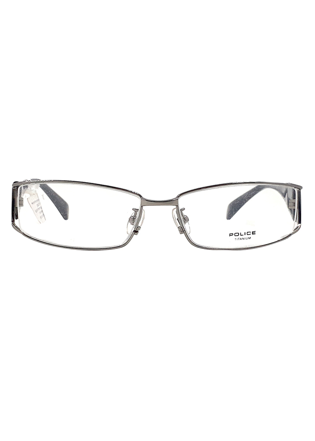 Gọng Kính Unisex Police V 8317J 568  - Đen Phối Bạc
