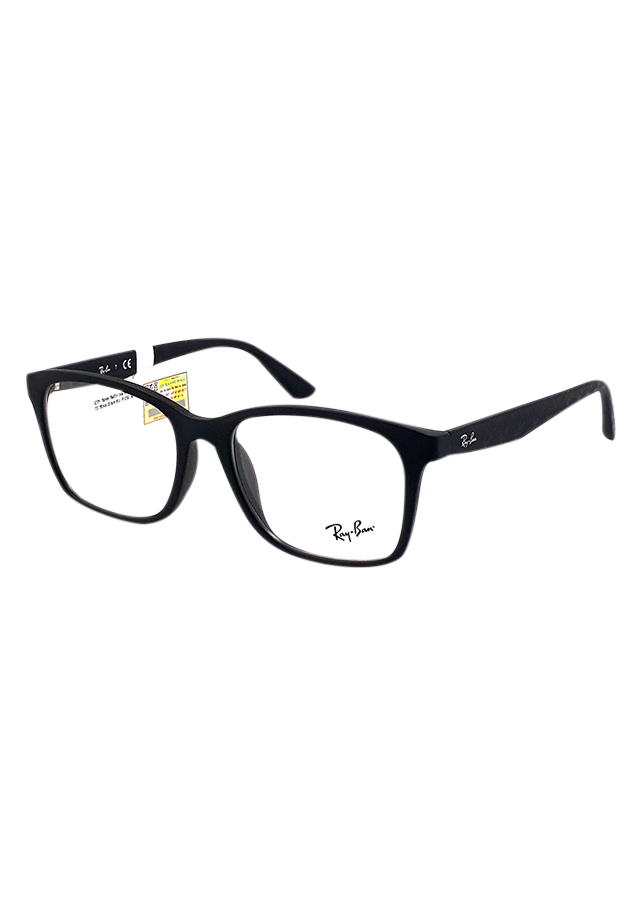 Gọng Kính Unisex Rayban RB 7059D 5196 (55/18/145) - Đen