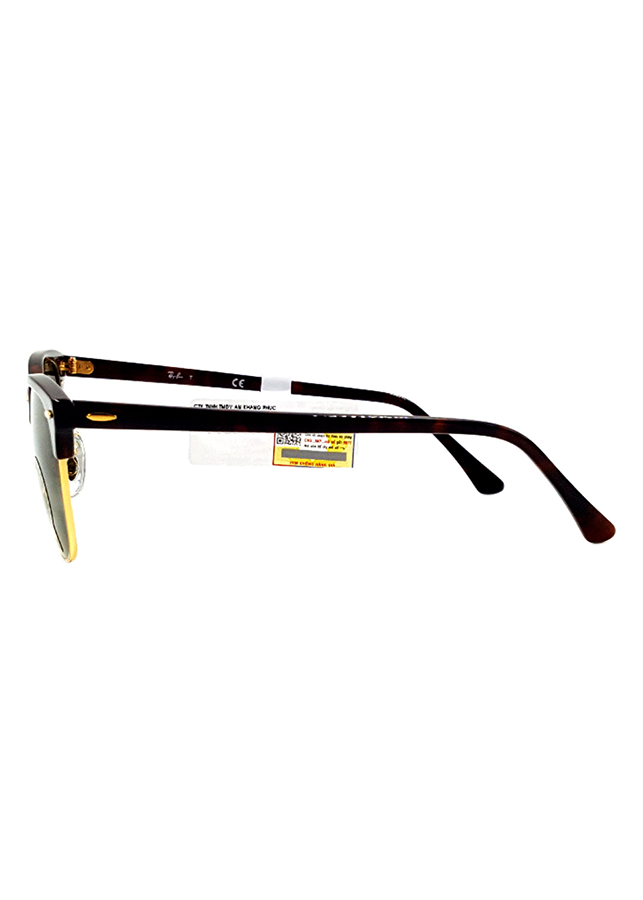 Kính Mát Unisex Rayban RB 3016 W0365 (51/21/145) - Xanh Rêu Đậm