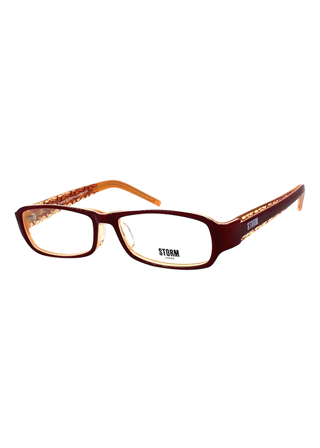 Gọng Kính Unisex Storm ST 0111 10 (52/16/135) - Đỏ Phối Cam