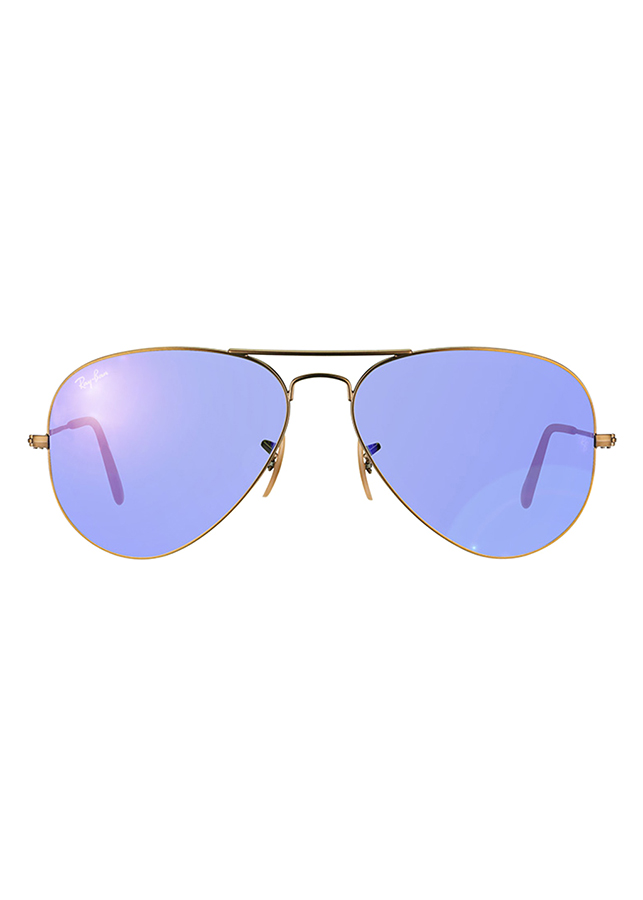 Kính Mát Unisex Rayban RB 3025 167/68 (58/14/135) - Xanh Tím