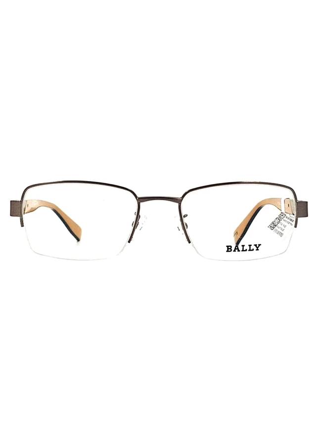 Gọng Kính Unisex Bally BY 3026A 20 (51/18/135) - Đen Phối Bạc