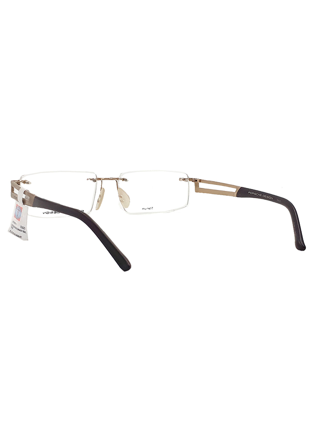Gọng Kính Unisex Porsche Design P 8704 S1 B - Đen Phối Đồng