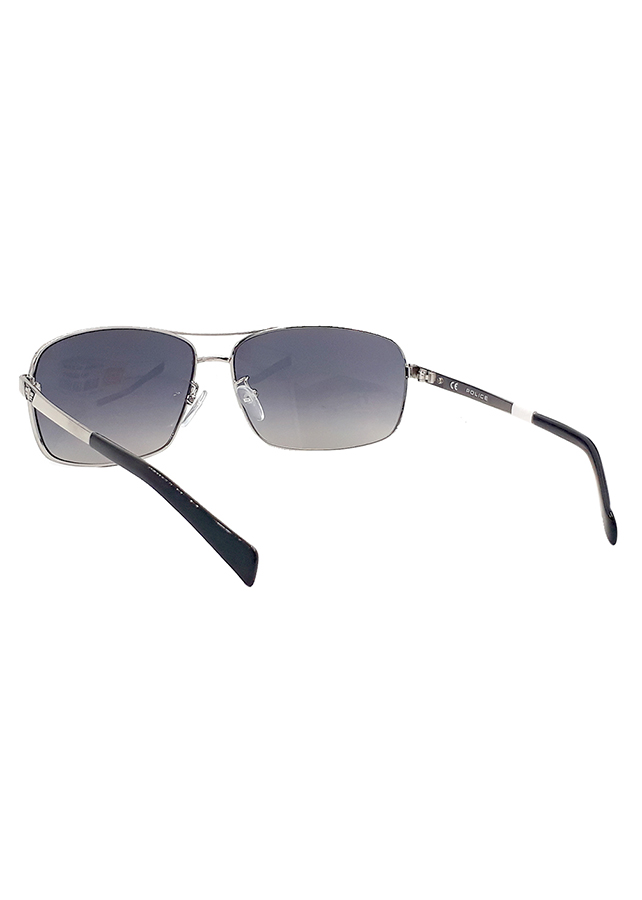 Kính Mát Unisex Police S8879K 579B - Xanh Dương Khói + Tặng Bộ Tua Vít Sửa Kính