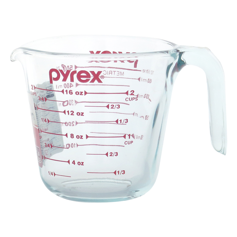 Ca Đo Lường Thủy Tinh Pyrex Pearl Metal (500ml)