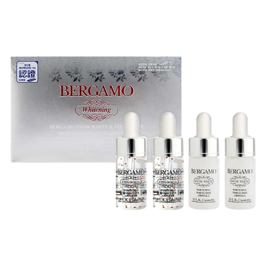 Tinh Chất Dưỡng Trắng Da Bergamo Whitening Ampoule Set 016465