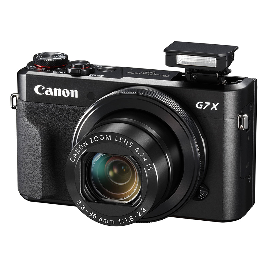 Máy Ảnh Canon Powershot G7X Mark II – Đen – Hàng Chính Hãng