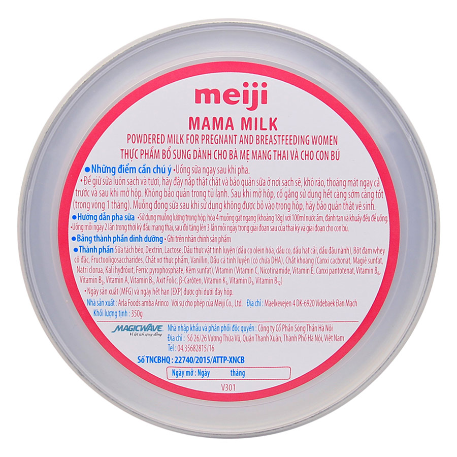 Sữa Bột Meiji Mama Dành Cho Phụ Nữ Mang Thai Và Cho Con Bú