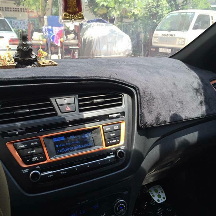 Thảm Nỉ Chống Nóng Táp Lô Xe Toyota Innova 2008-2015 OEM TAPLOINN-15 - Đen