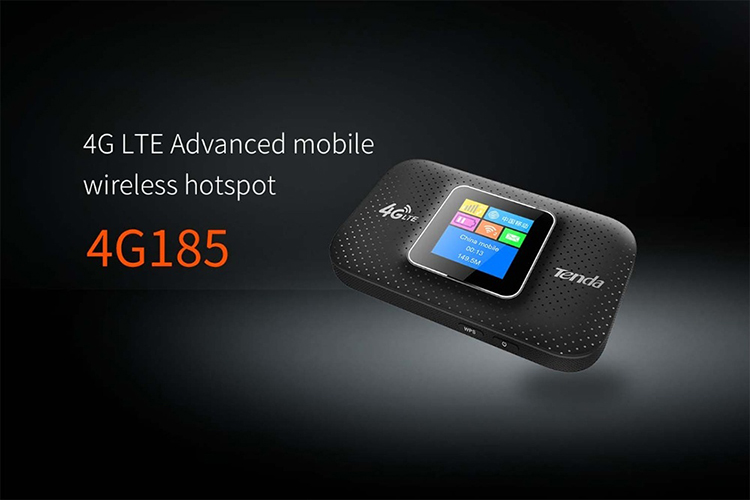 Bộ Phát Wifi Di Động 4G LTE N 300Mbps Tenda 4G185 - Hàng Chính Hãng