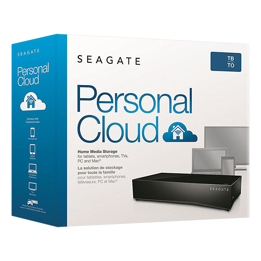 Ổ Cứng Seagate Personal Cloud Home Media 4TB - STCR4000301 - Hàng chính hãng