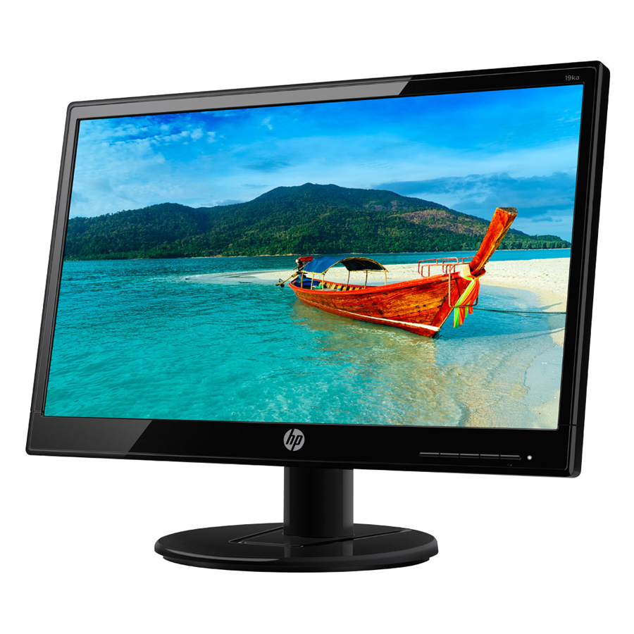 Màn Hình HP 19KA 19inch HD 7ms 60Hz TN - Hàng Chính Hãng