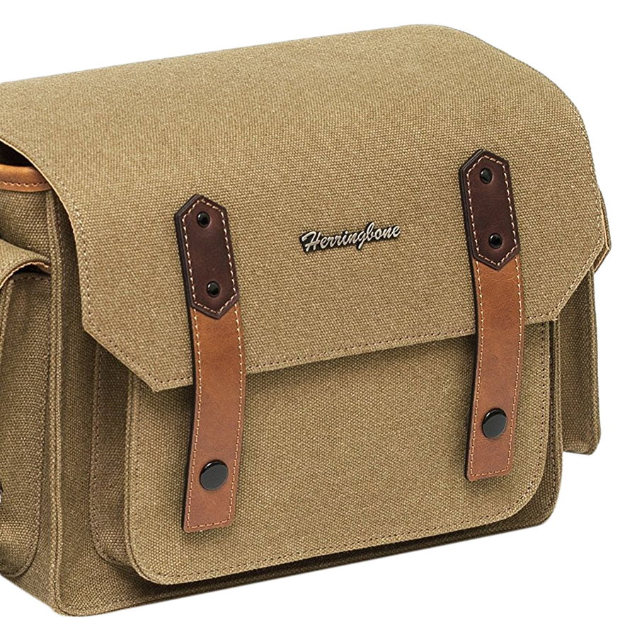 Túi Máy Ảnh Herringbone Papaspocket 3 Medium - Khaki