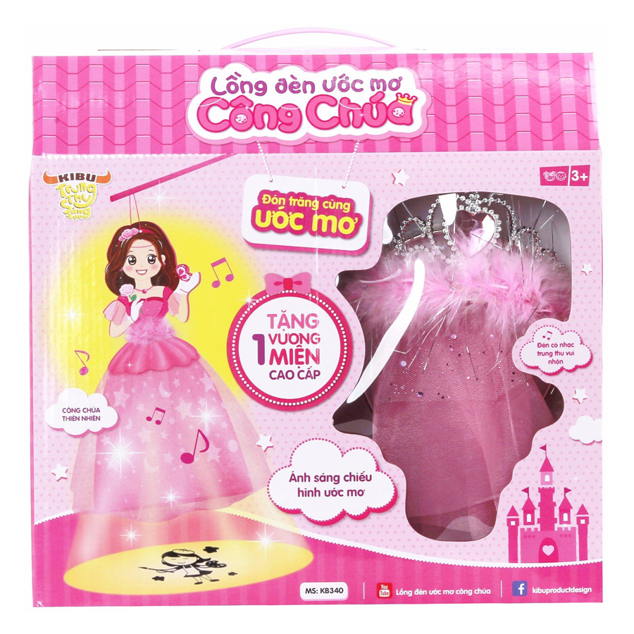 Lồng đèn ước mơ Công chúa Thiên nhiên KB340