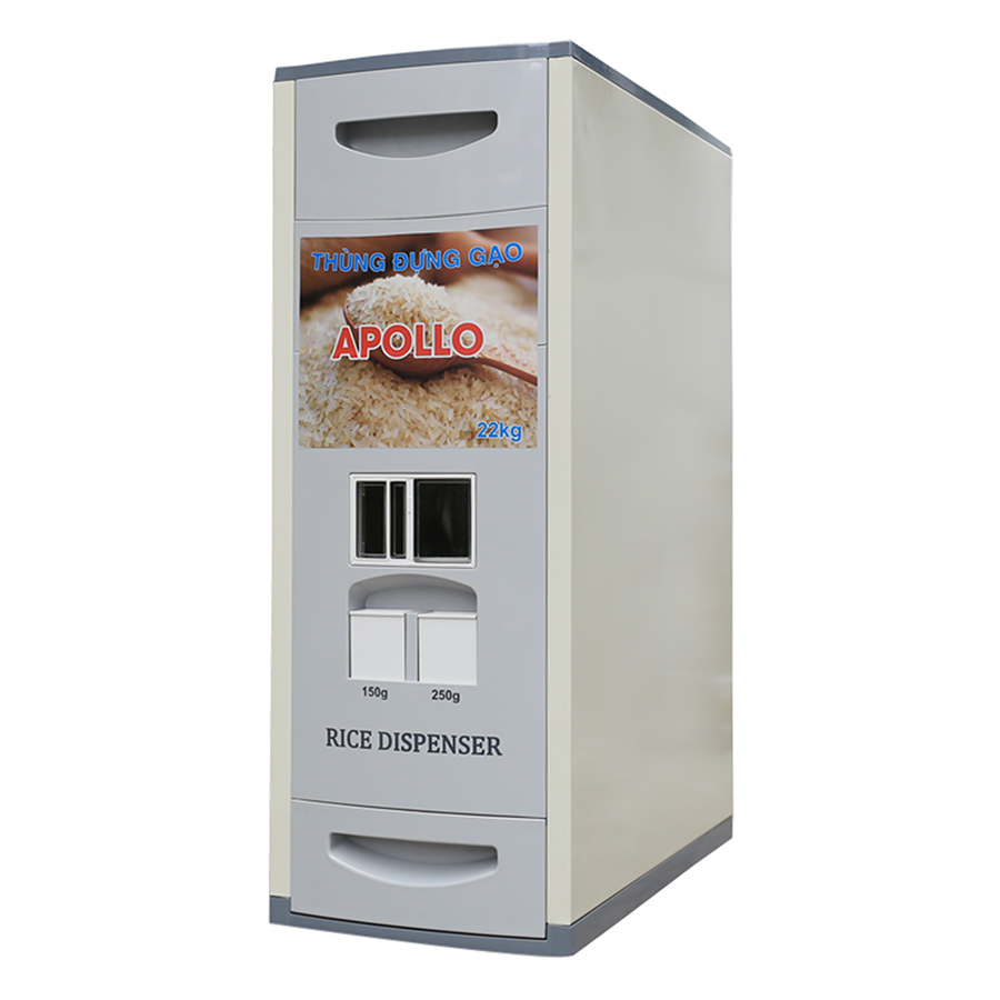 THÙNG ĐỰNG GẠO APOLLO 22KG