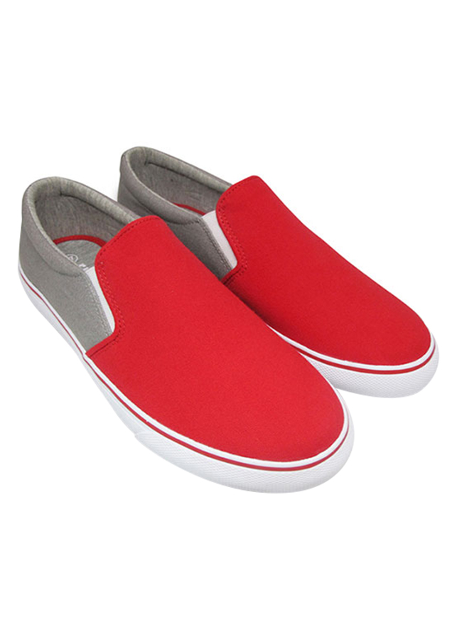 Giày Slip On Nữ Urban UL1705 - Đỏ Ghi